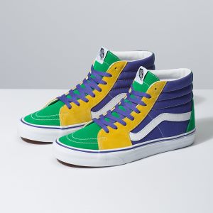 Vans Erkek Spor Ayakkabı Sk8-Hi Mor/Altın | 82108-155